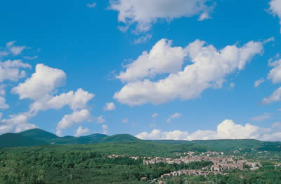 Vista di Santa Fiora